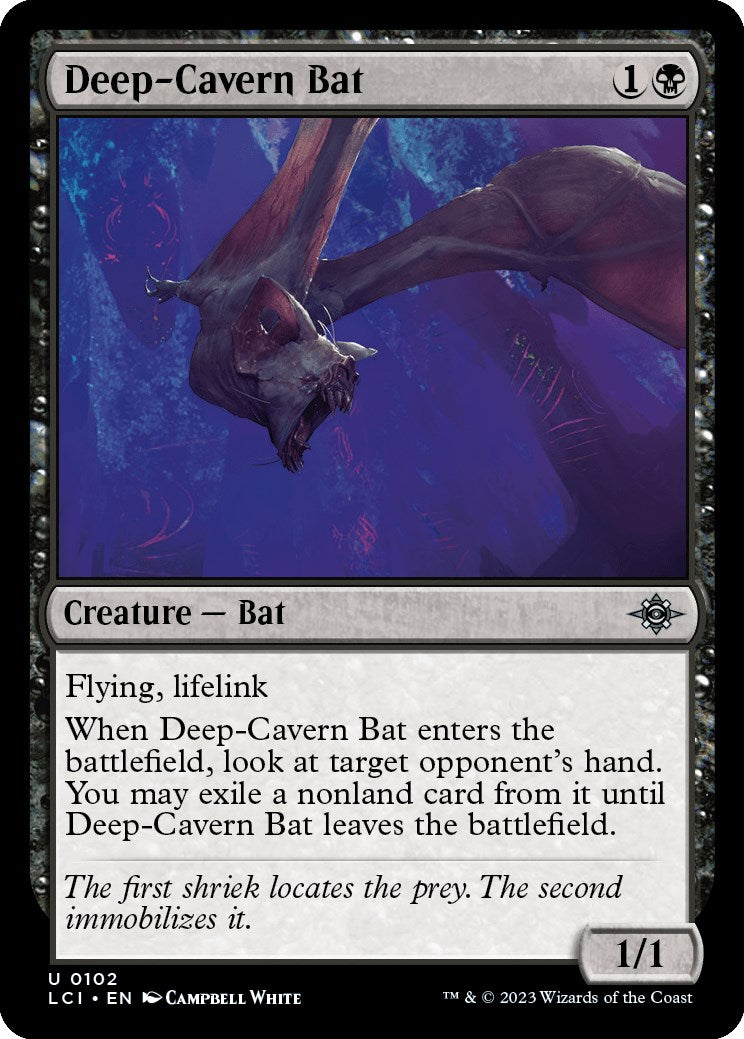 Deep Cavern Bat