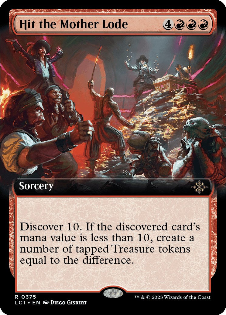 Hit the Mother Lode Extended Art