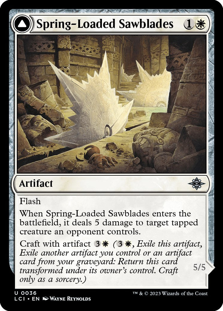 Spring Loaded Sawblades