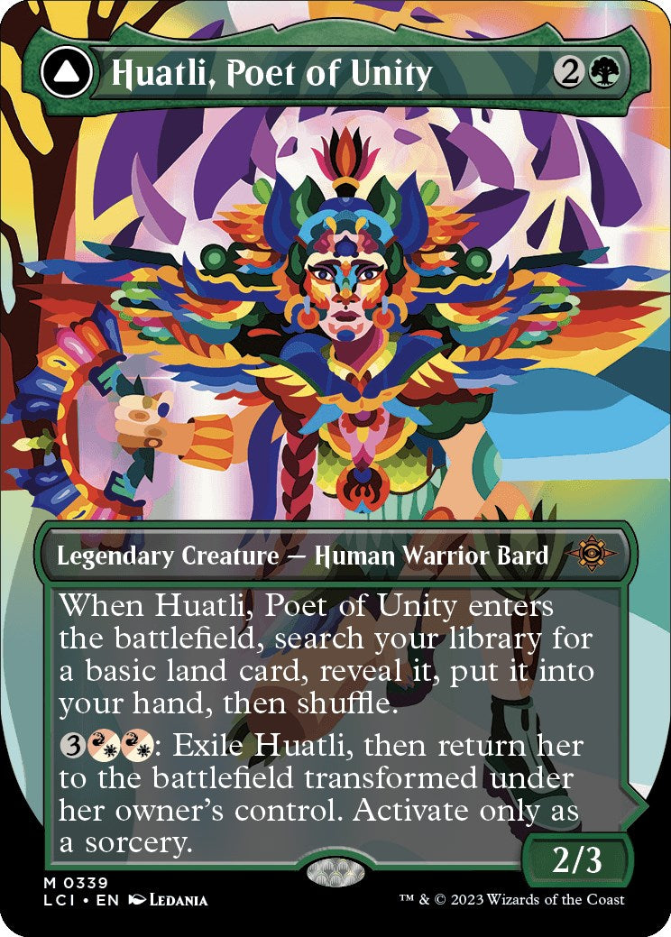 Huatli Poet of Unity Borderless