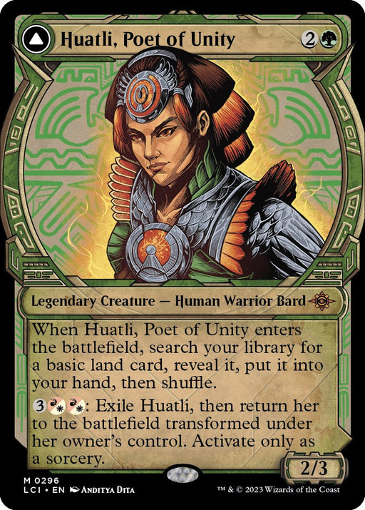 Huatli Poet of Unity Showcase