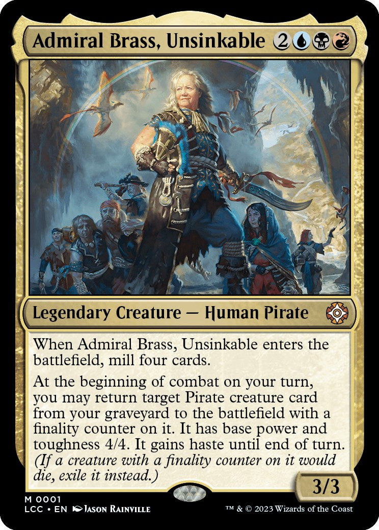 Admiral Brass Unsinkable