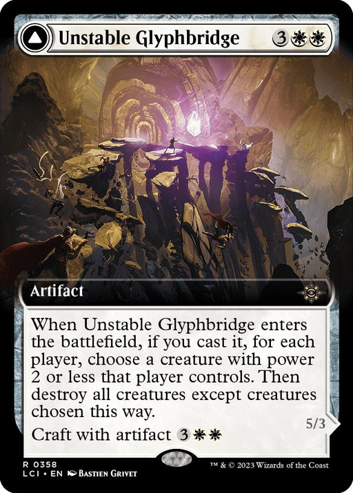 Unstable Glyphbridge Extended Art