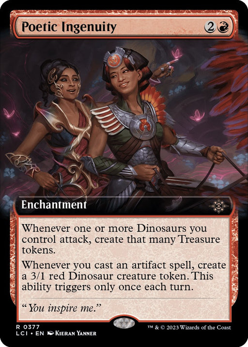 Poetic Ingenuity Extended Art