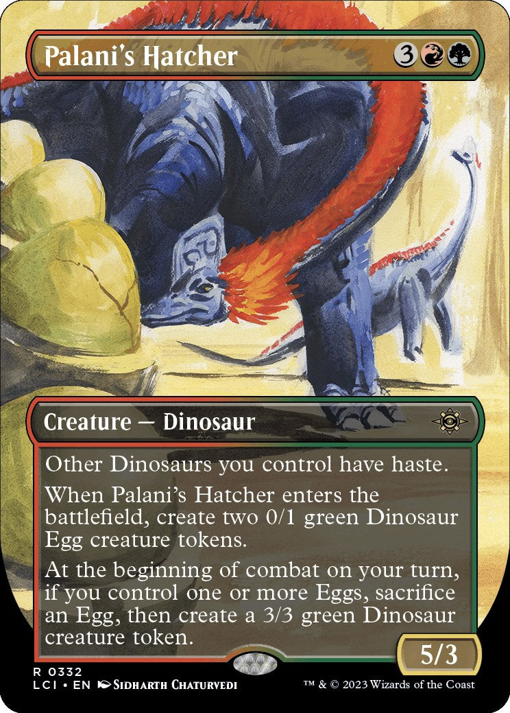 Palanis Hatcher Borderless