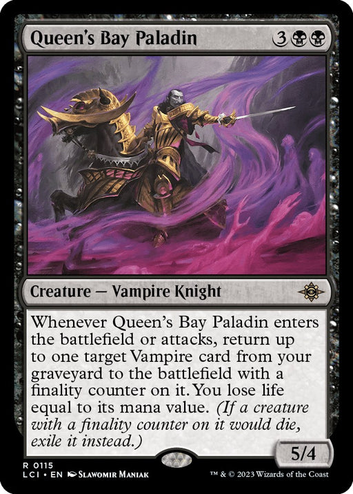 Queens Bay Paladin