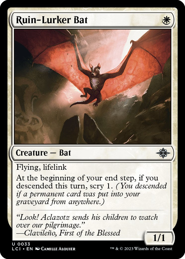 Ruin Lurker Bat