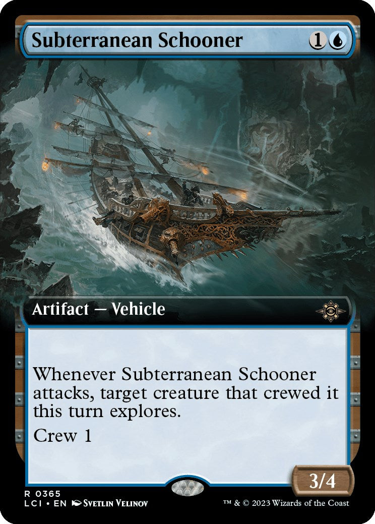 Subterranean Schooner Extended Art