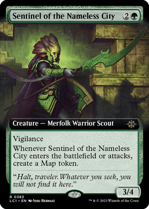 Sentinel of the Nameless City Extended Art