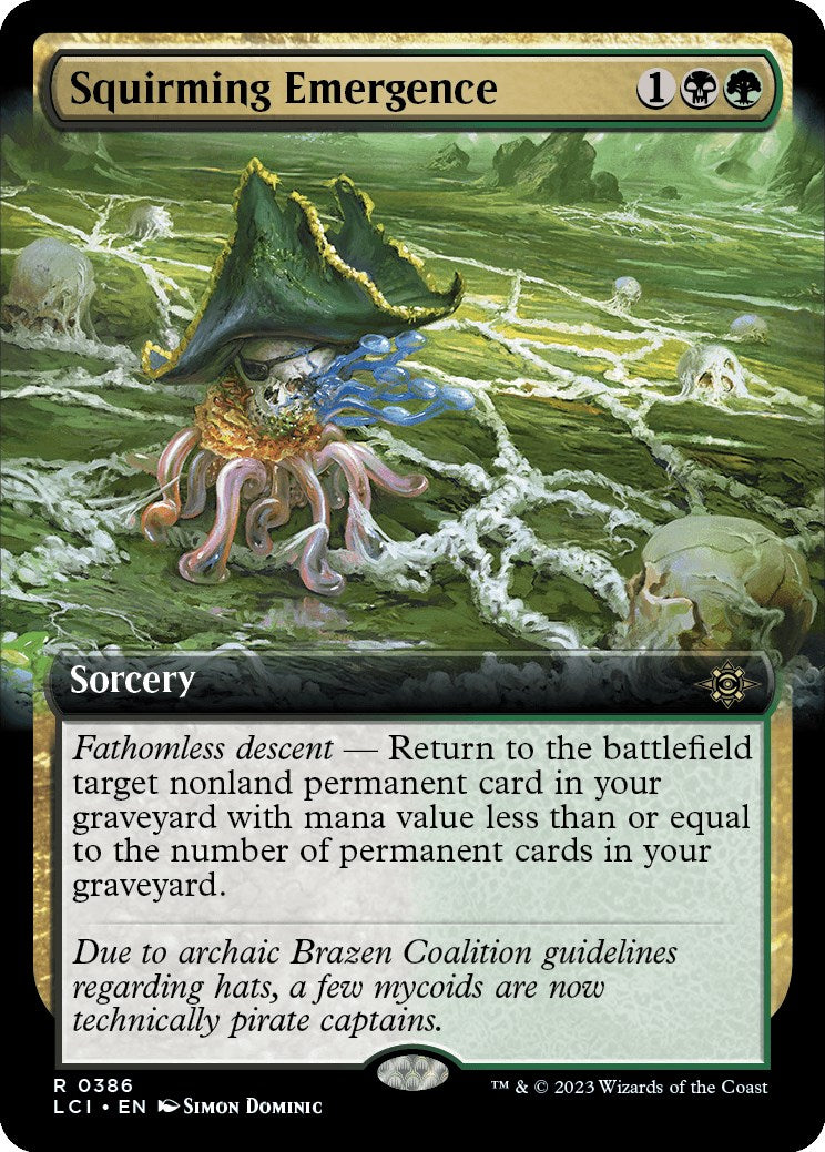 Squirming Emergence Extended Art