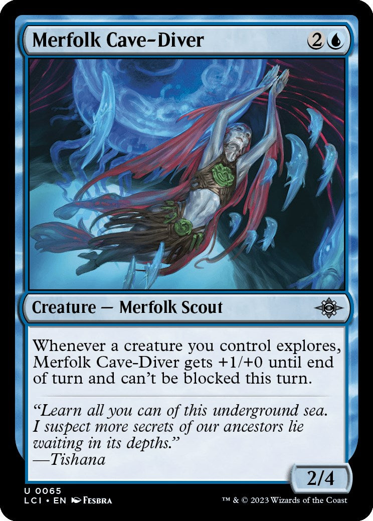 Merfolk Cave Diver