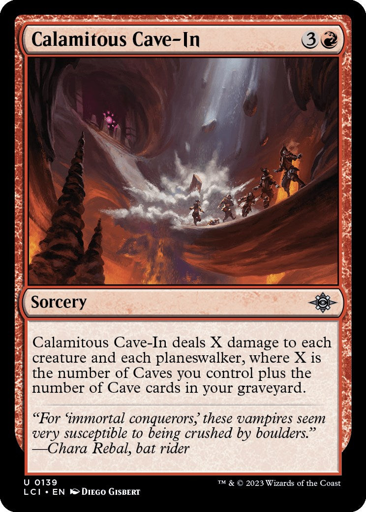 Calamitous Cave In