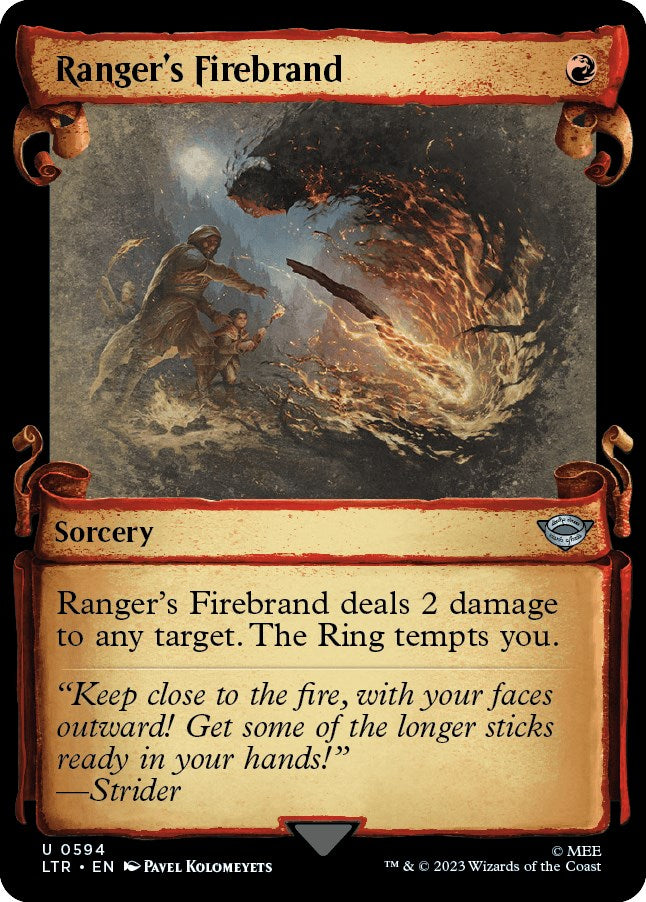 Rangers Firebrand Showcase Scrolls