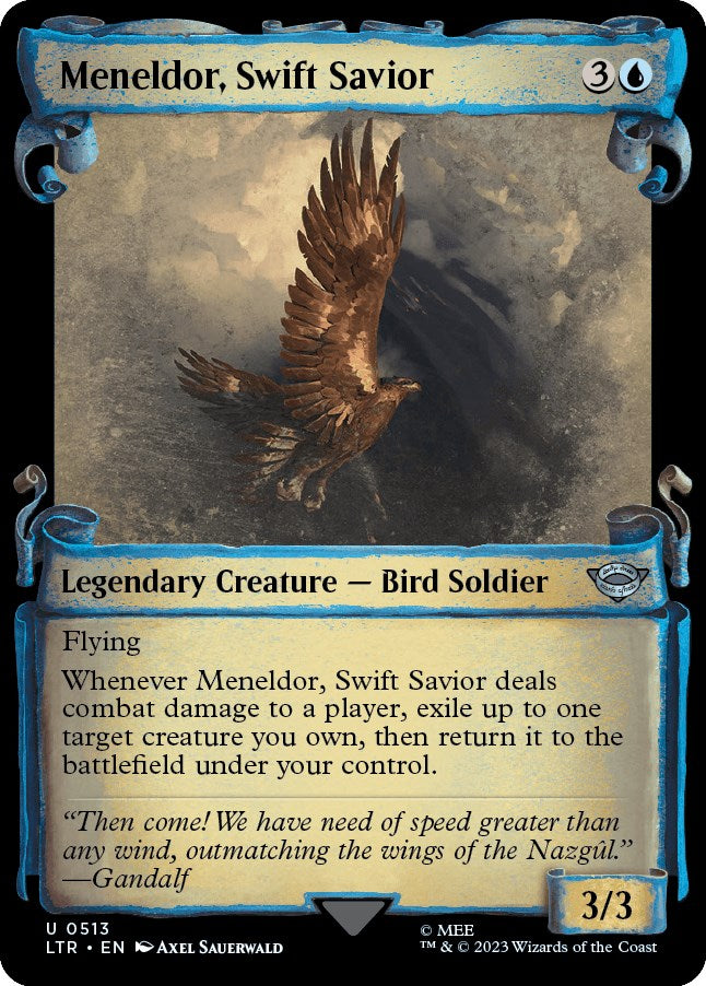Meneldor Swift Savior Showcase Scrolls