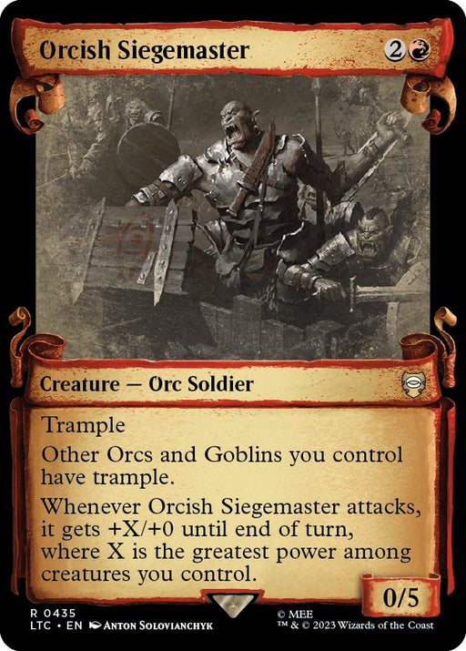Orcish Siegemaster Showcase Scrolls