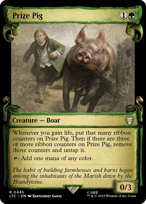 Prize Pig Showcase Scrolls
