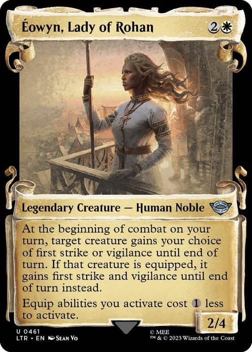 Eowyn Lady of Rohan Showcase Scrolls