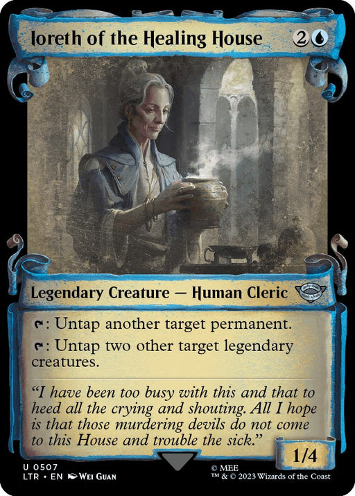 Ioreth of the Healing House Showcase Scrolls