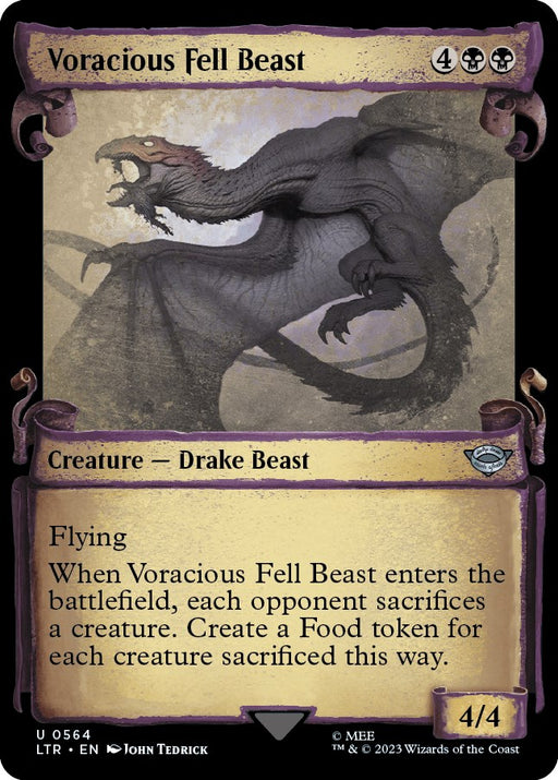 Voracious Fell Beast Showcase Scrolls