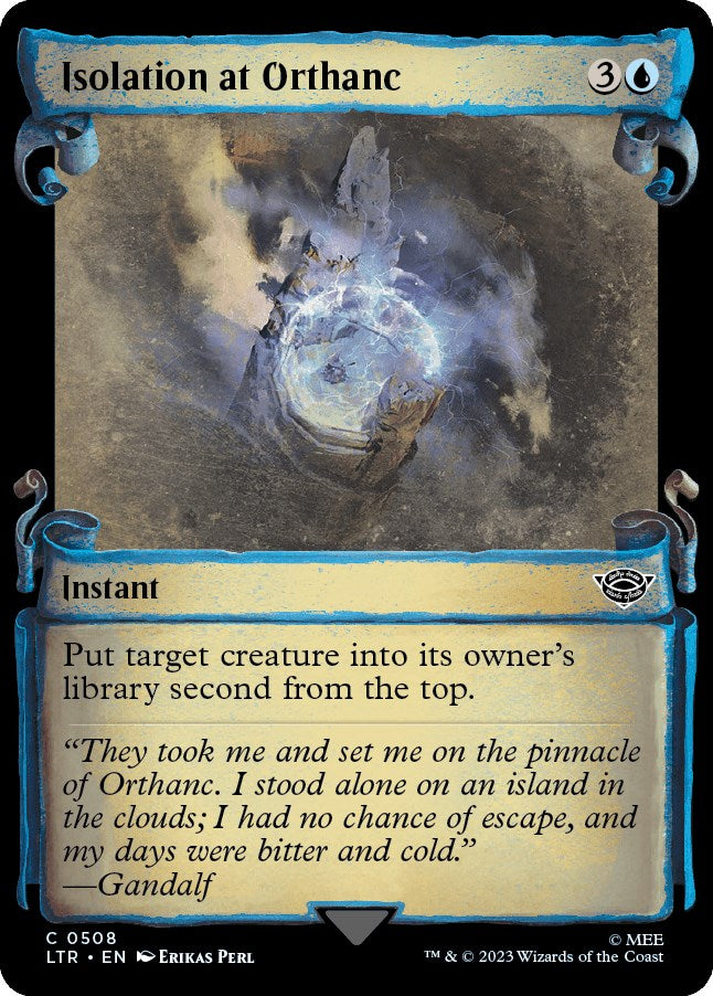 Isolation at Orthanc Showcase Scrolls