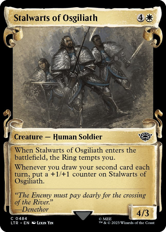 Stalwarts of Osgiliath Showcase Scrolls