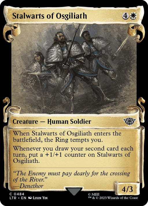 Stalwarts of Osgiliath Showcase Scrolls