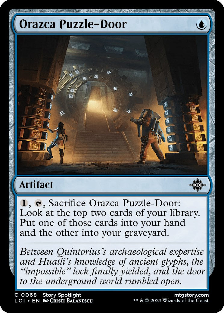 Orazca Puzzle Door