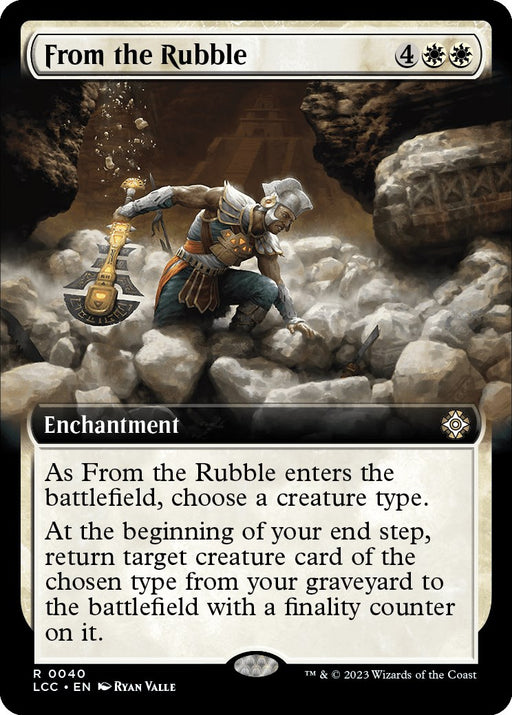 From the Rubble Extended Art