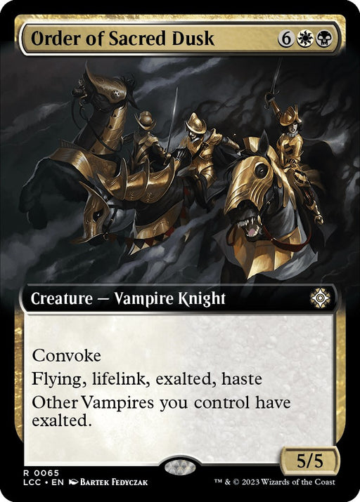 Order of Sacred Dusk Extended Art