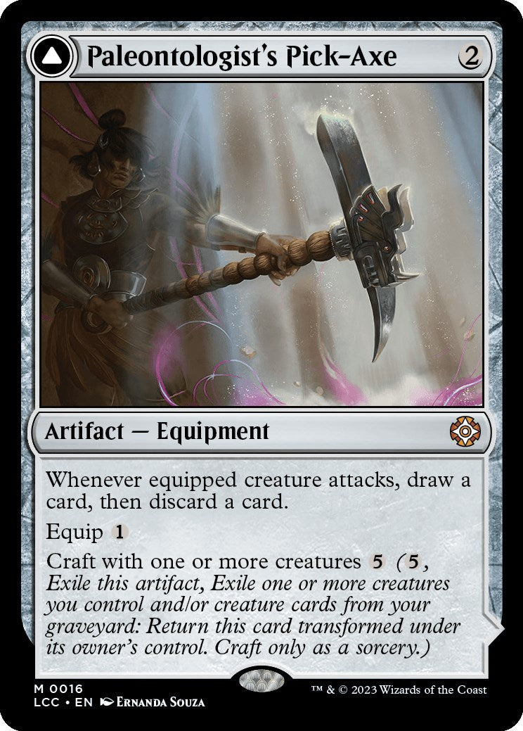 Paleontologists Pick Axe