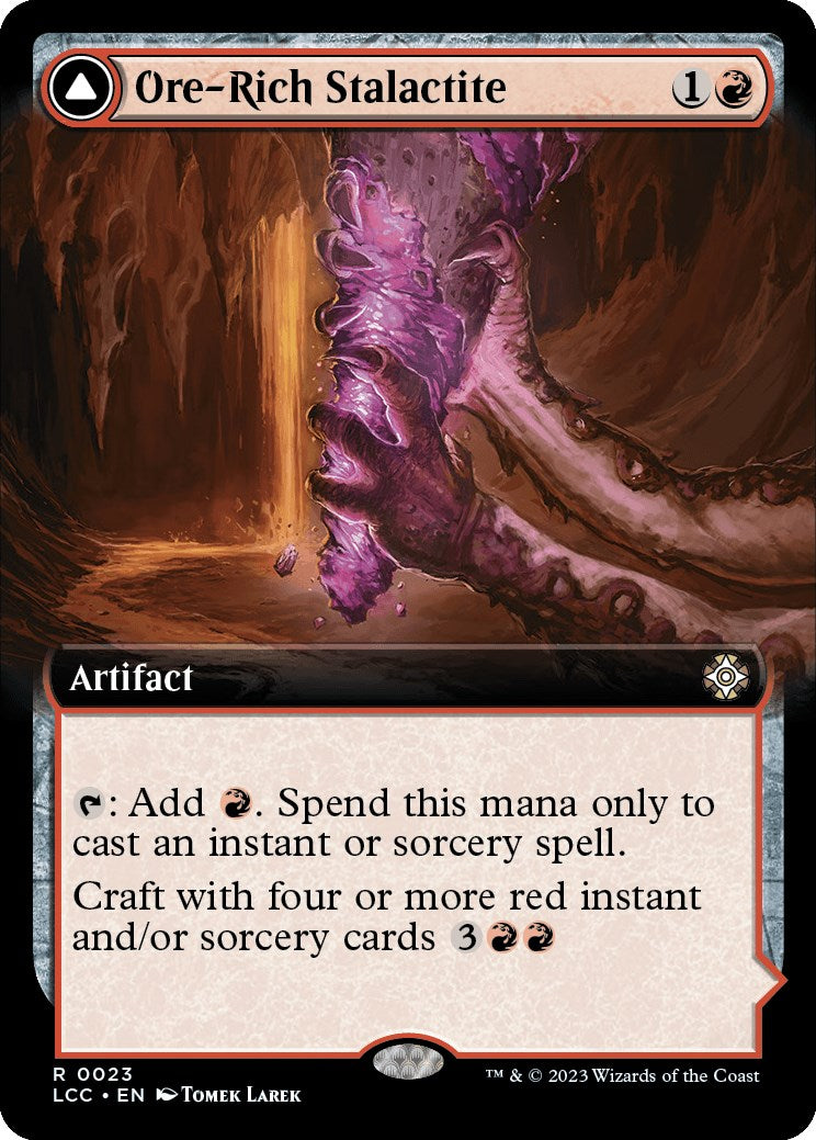 Ore Rich Stalactite Extended Art