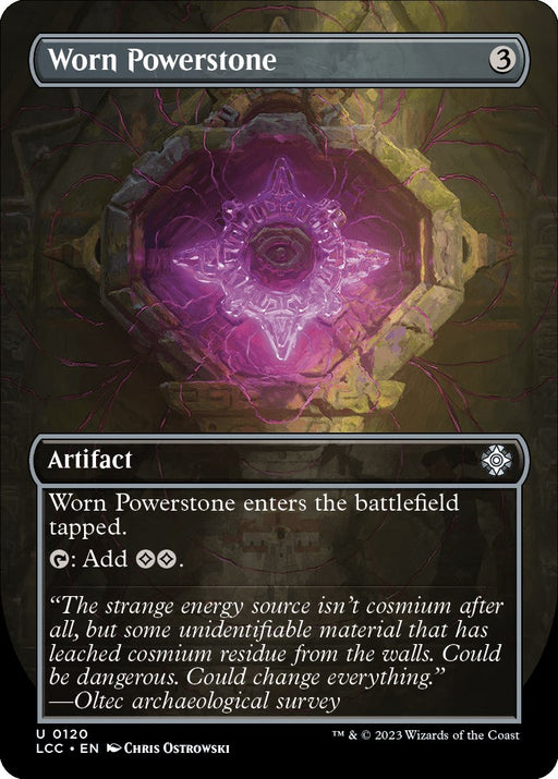 Worn Powerstone Borderless