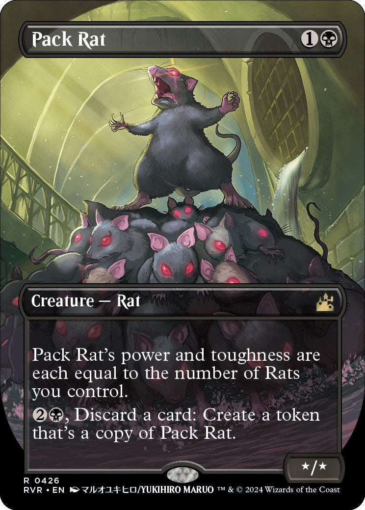 Pack Rat Anime Borderless