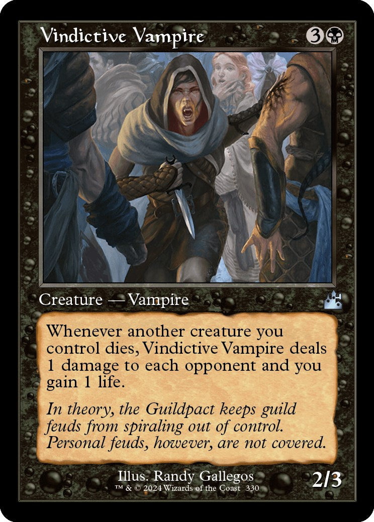 Vindictive Vampire Retro Frame