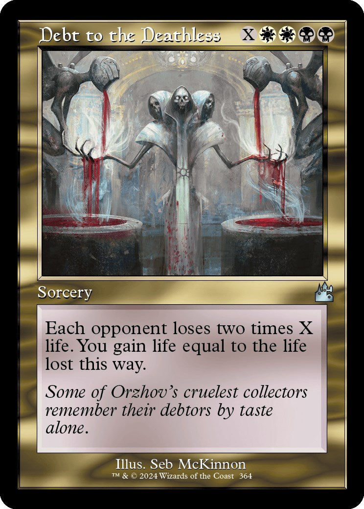Debt to the Deathless Retro Frame
