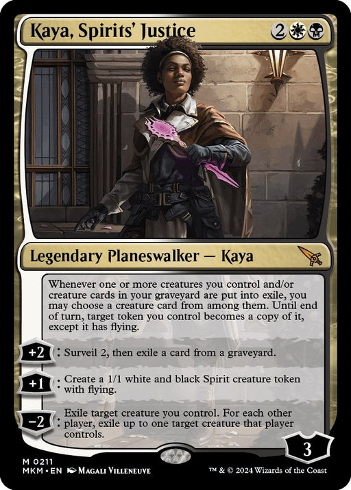 Kaya Spirits Justice