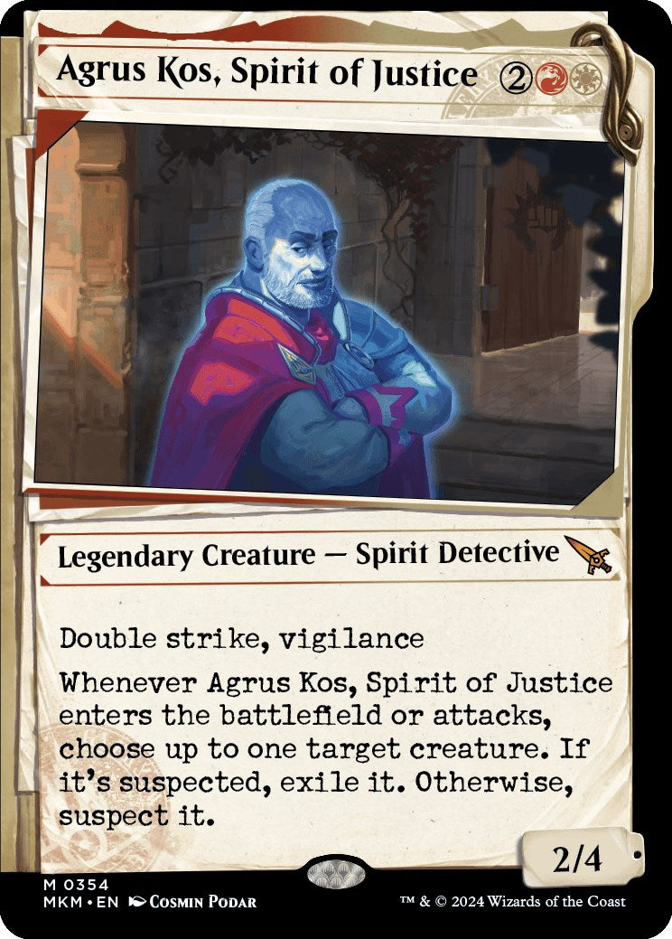 Agrus Kos Spirit of Justice Showcase