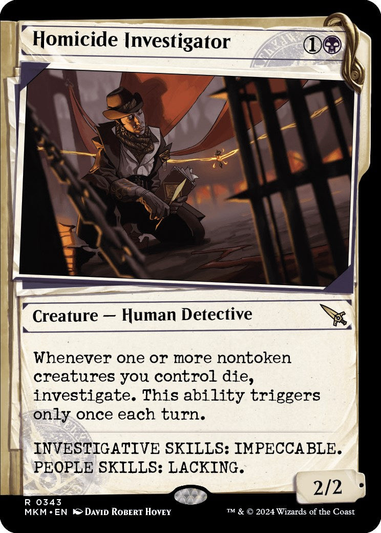 Homicide Investigator Showcase