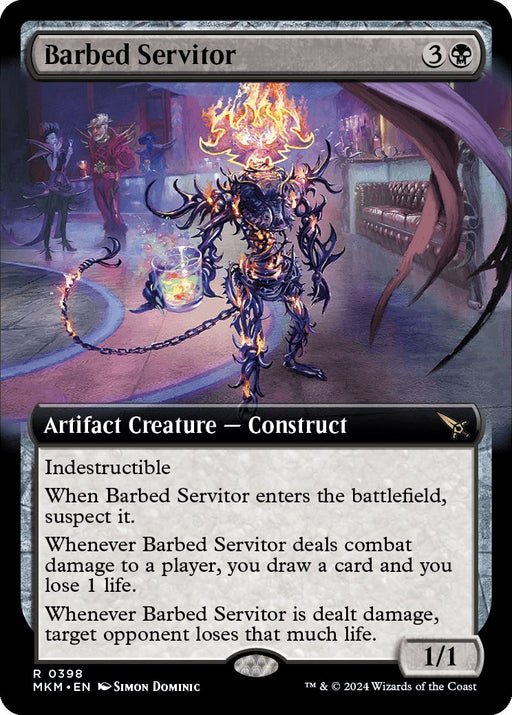 Barbed Servitor Extended Art