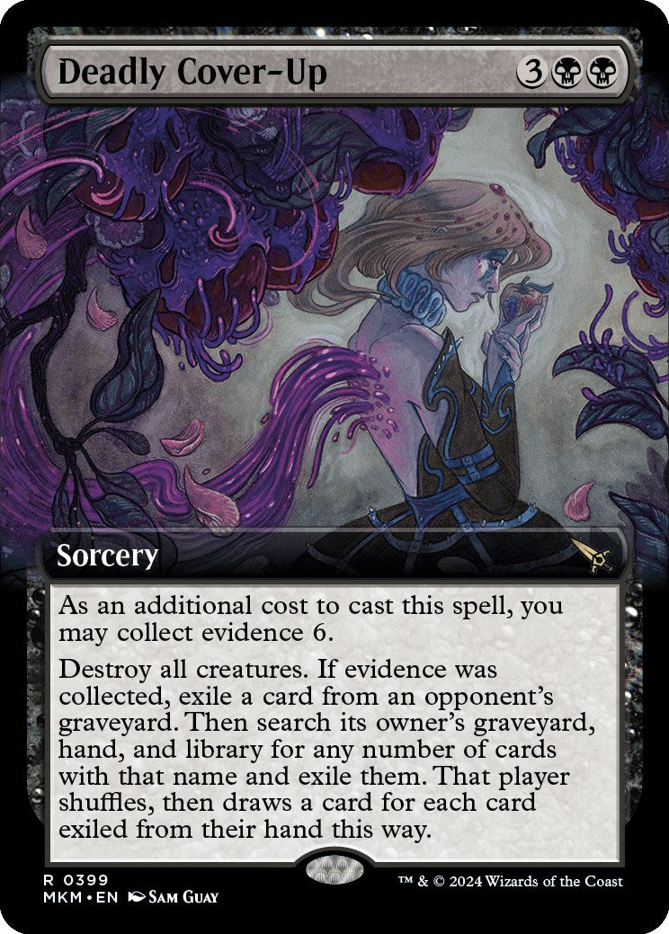 Deadly Cover Up Extended Art
