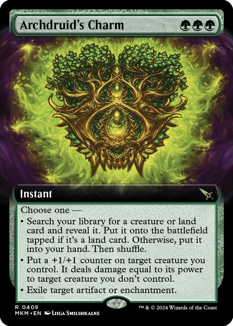 Archdruids Charm Extended Art