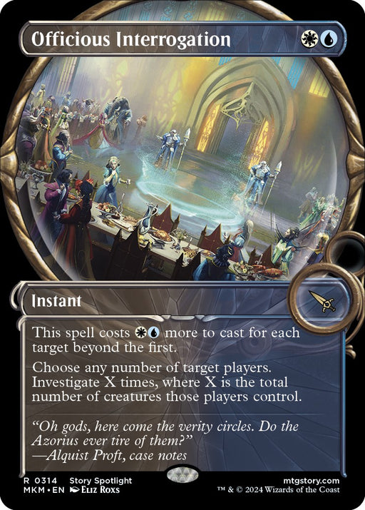 Officious Interrogation Showcase