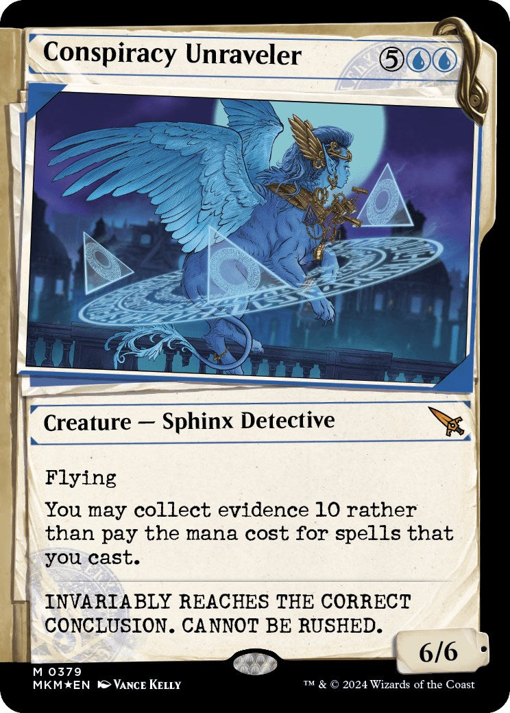 Conspiracy Unraveler Showcase Invisible Ink