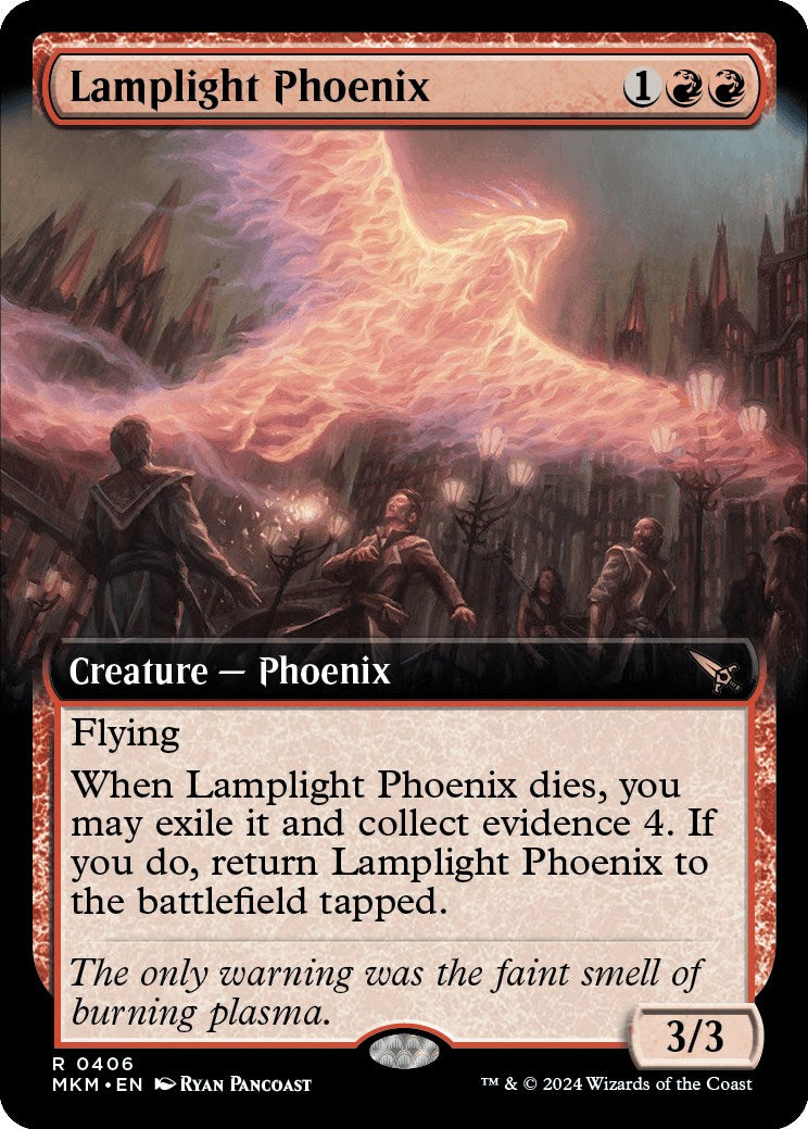 Lamplight Phoenix Extended Art