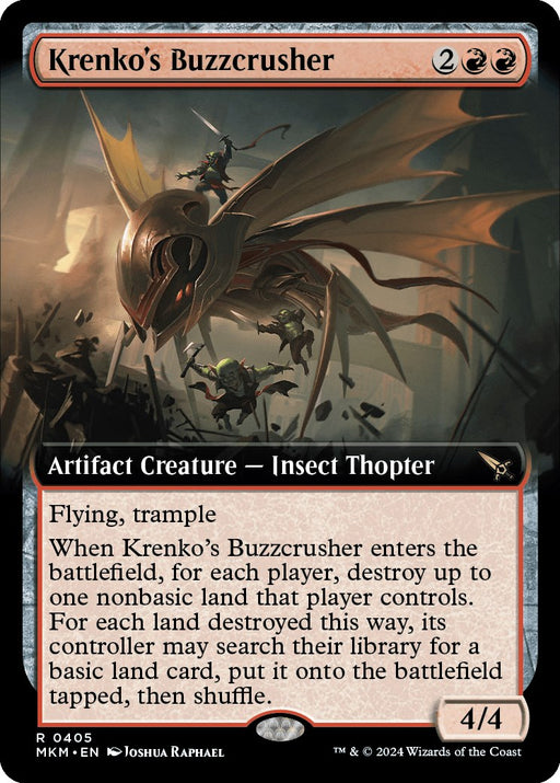 Krenkos Buzzcrusher Extended Art