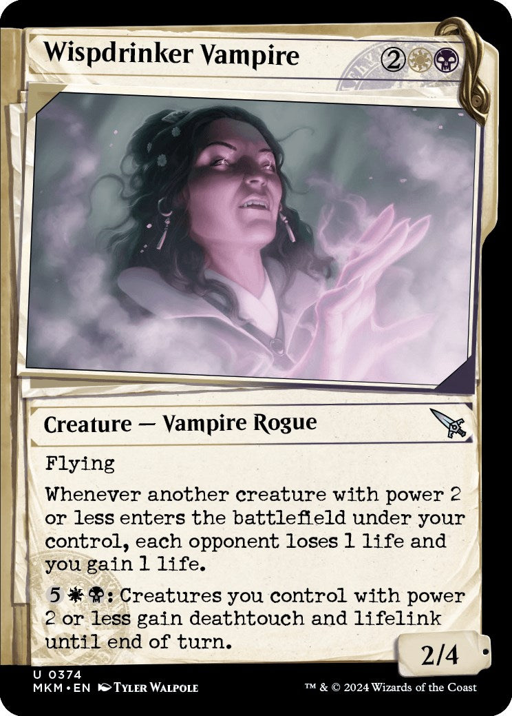 Wispdrinker Vampire Showcase