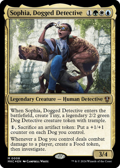 Sophia Dogged Detective