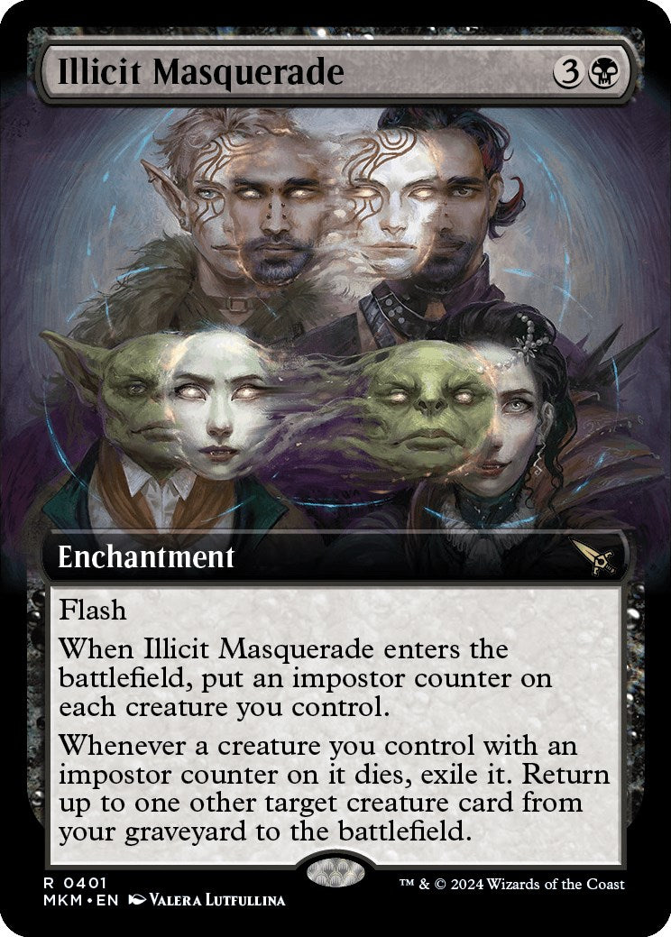 Illicit Masquerade Extended Art