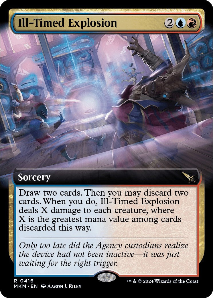 Ill Timed Explosion Extended Art