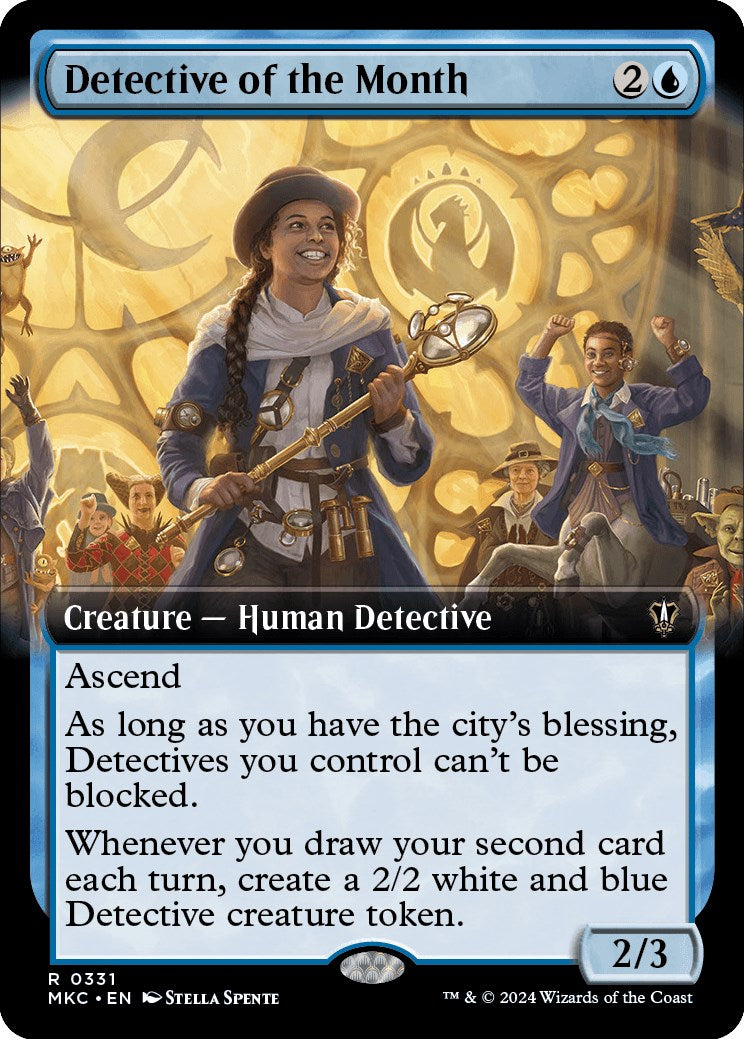 Detective of the Month Extended Art